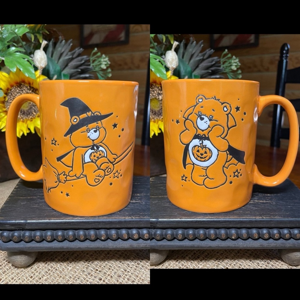 CARE BEARS Orange HALLOWEEN Mug